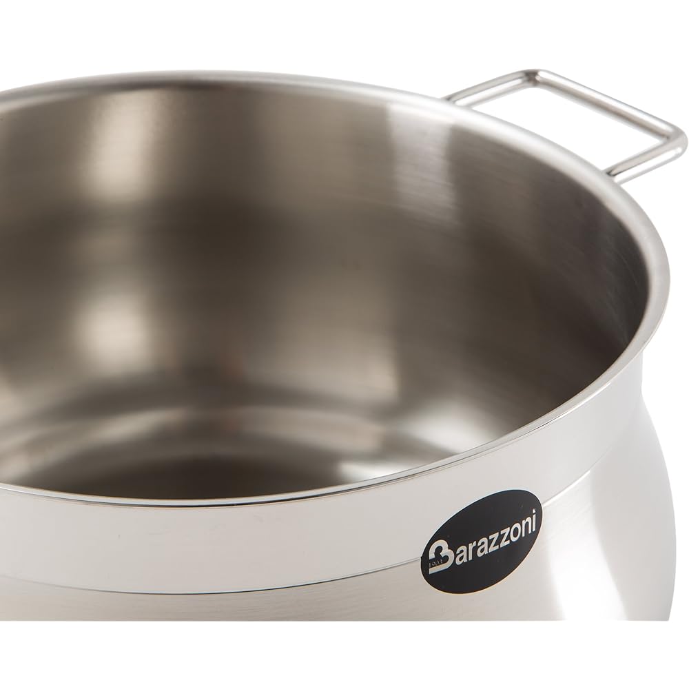 Barazzoni Casserole with Lid 18cm TUMMY Stainless Steel