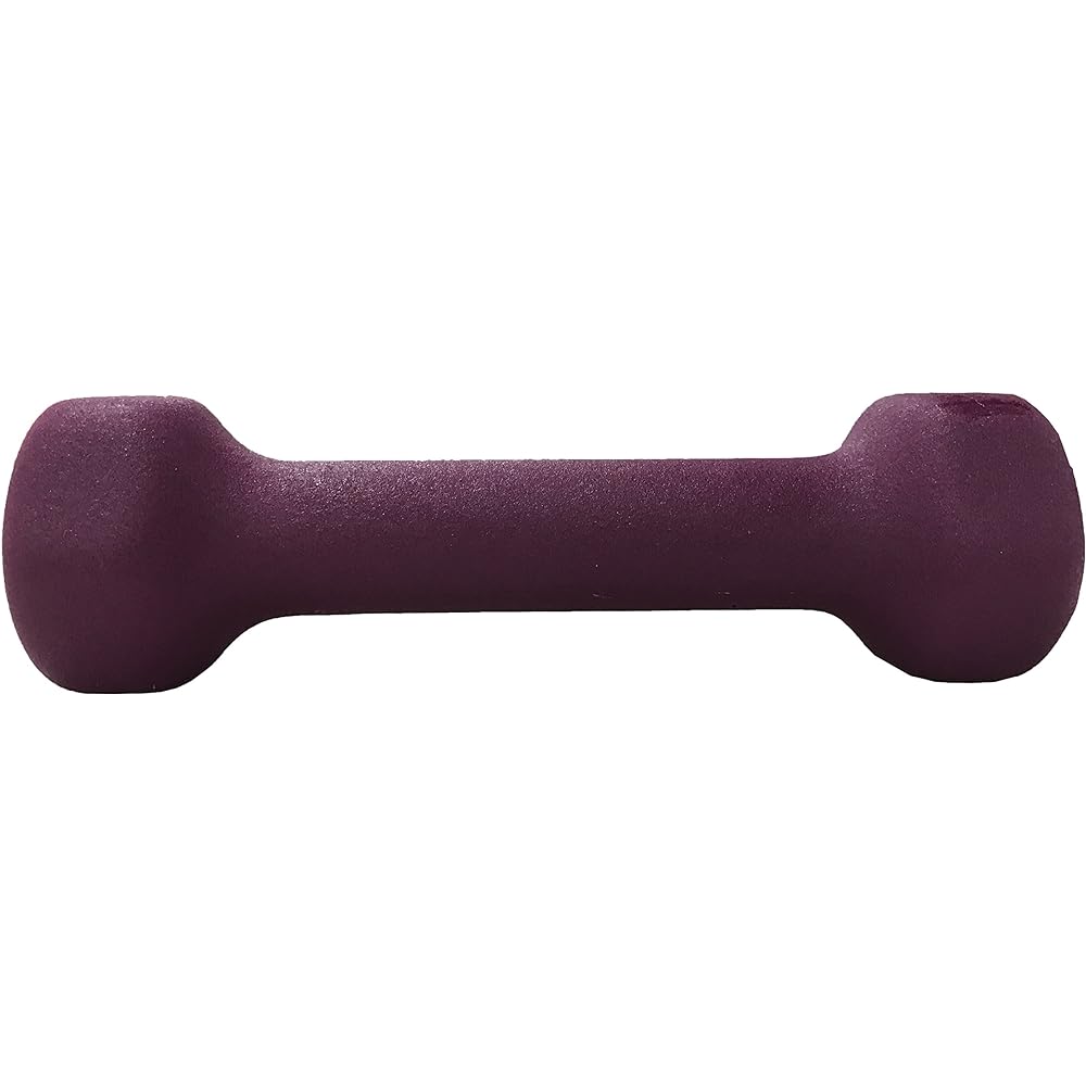 TOEI LIGHT XYSTUS Rubber coated dumbbells 2 pieces 1 set Surface rubber coating