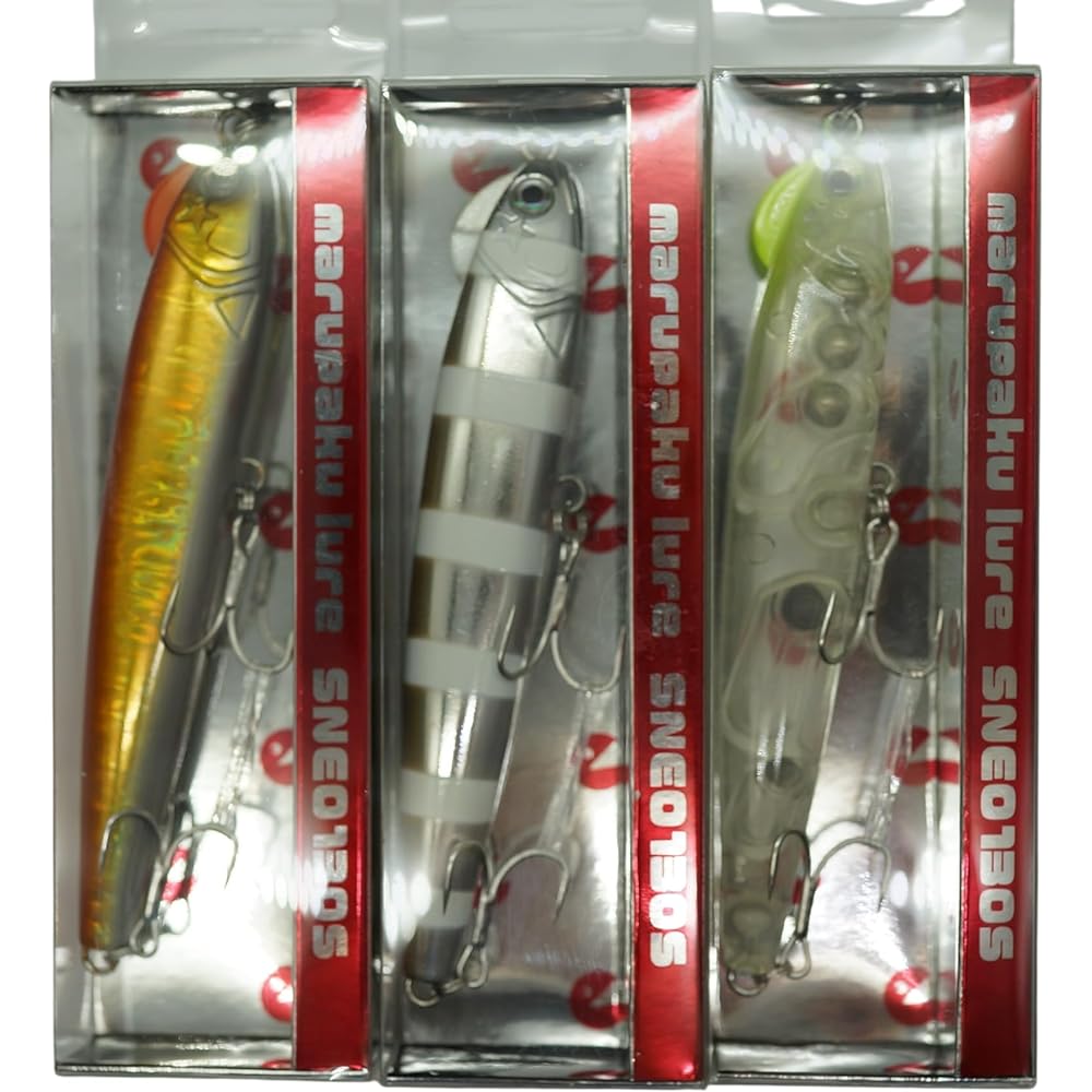 [MARUPAKU Lure] Marupa Lure Seabass Bluefish Flounder Suneo 90s 130s S-shaped sinking pencil