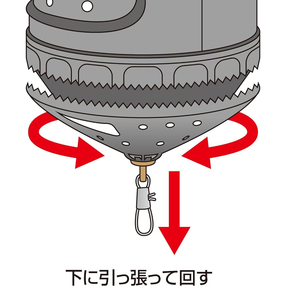 Daiichi Seiko コマセカゴ ラークフカセカゴ 04236 270x110x110mm