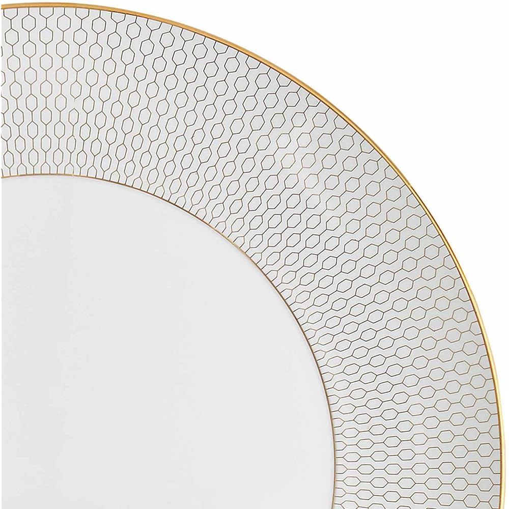 [Regular Imported Product] Wedgwood Geo Gold Plate Dish Approx. 28cm Wedding Gift Present 40007539