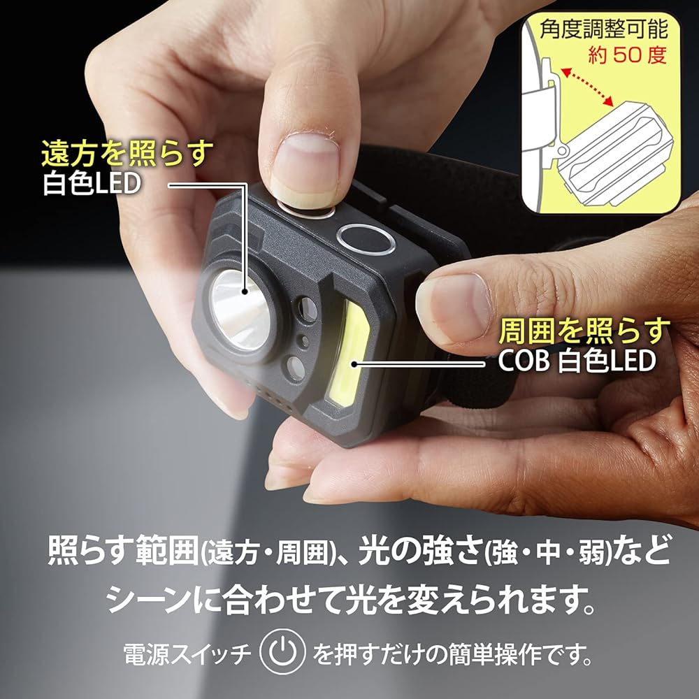Asahi Denki Kasei Rechargeable Headlight 270 KCA-002