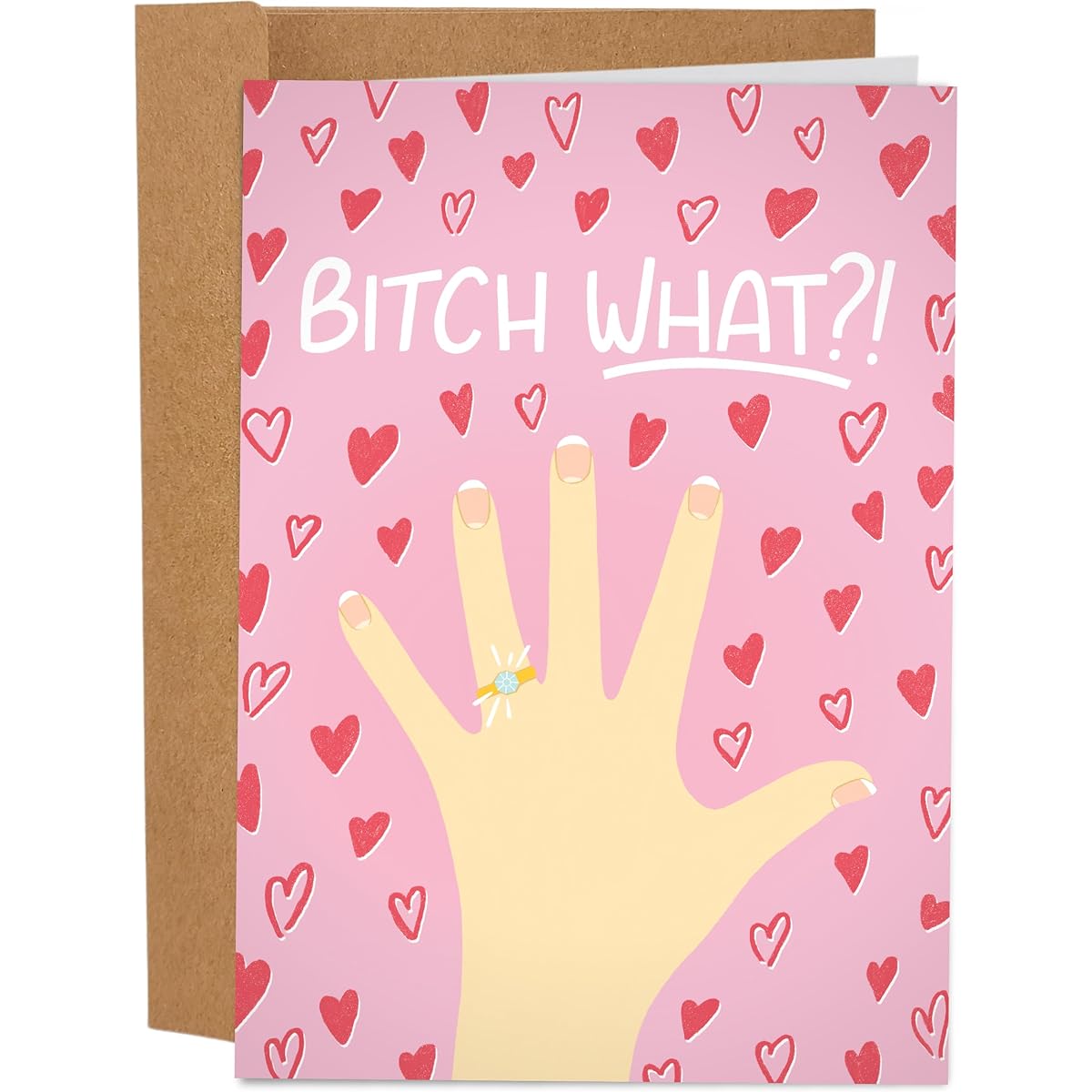 Sleazy Greetings Funny Wedding Cards Engagement Bachelorette Party Bridal Shower | Engagement Cards Inappropriate for Adults | Funny Engagement Cards from Friends | Funny Congratulations Cards