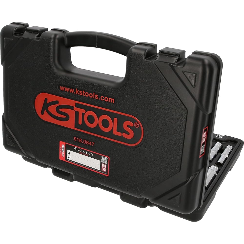 KS TOOLS 1/4" CHROMEplus Socket set 47 pcs 918.0847