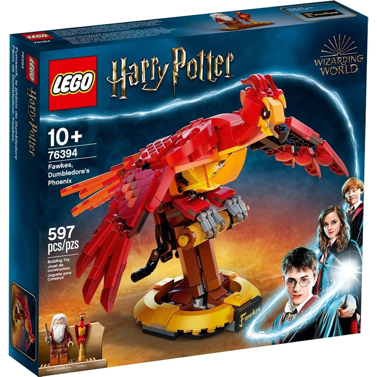 Lego Harry Potter Fawkes, Dumbledore's Phoenix 76394