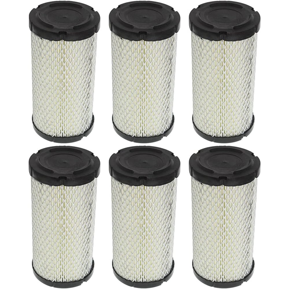 marddpair 4163715 4164152 6673752 6673752 6 Pack Air Filter Replacement for Kubota BX Series D662 D722 D782 D902 RTV500 RTV900