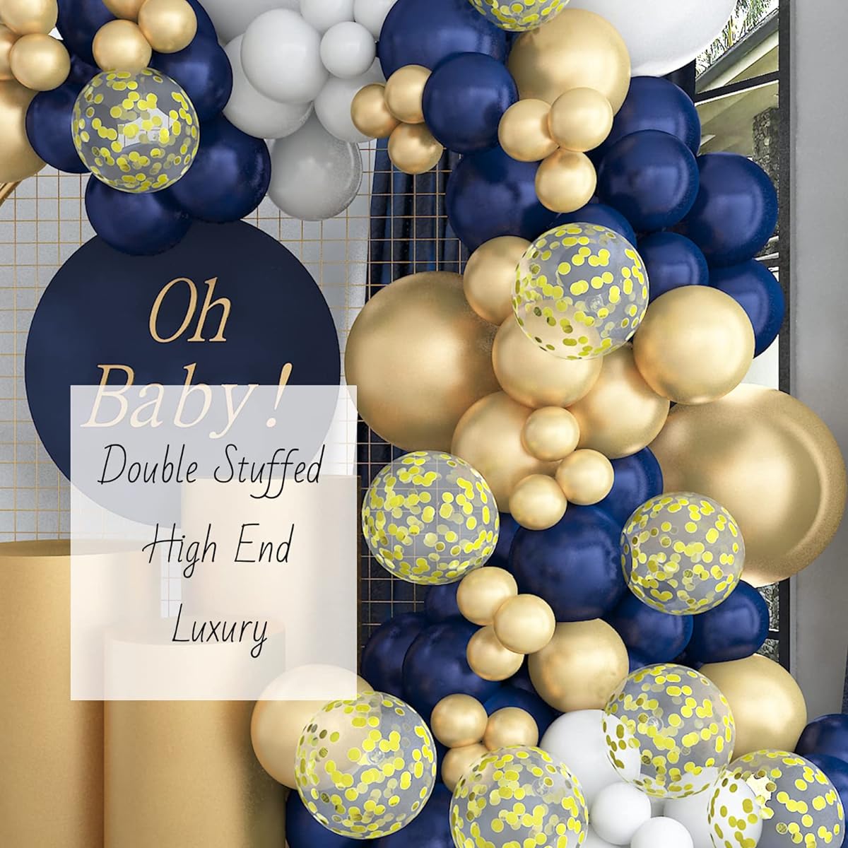Soonlyn Double Plush Blue Balloon Kit