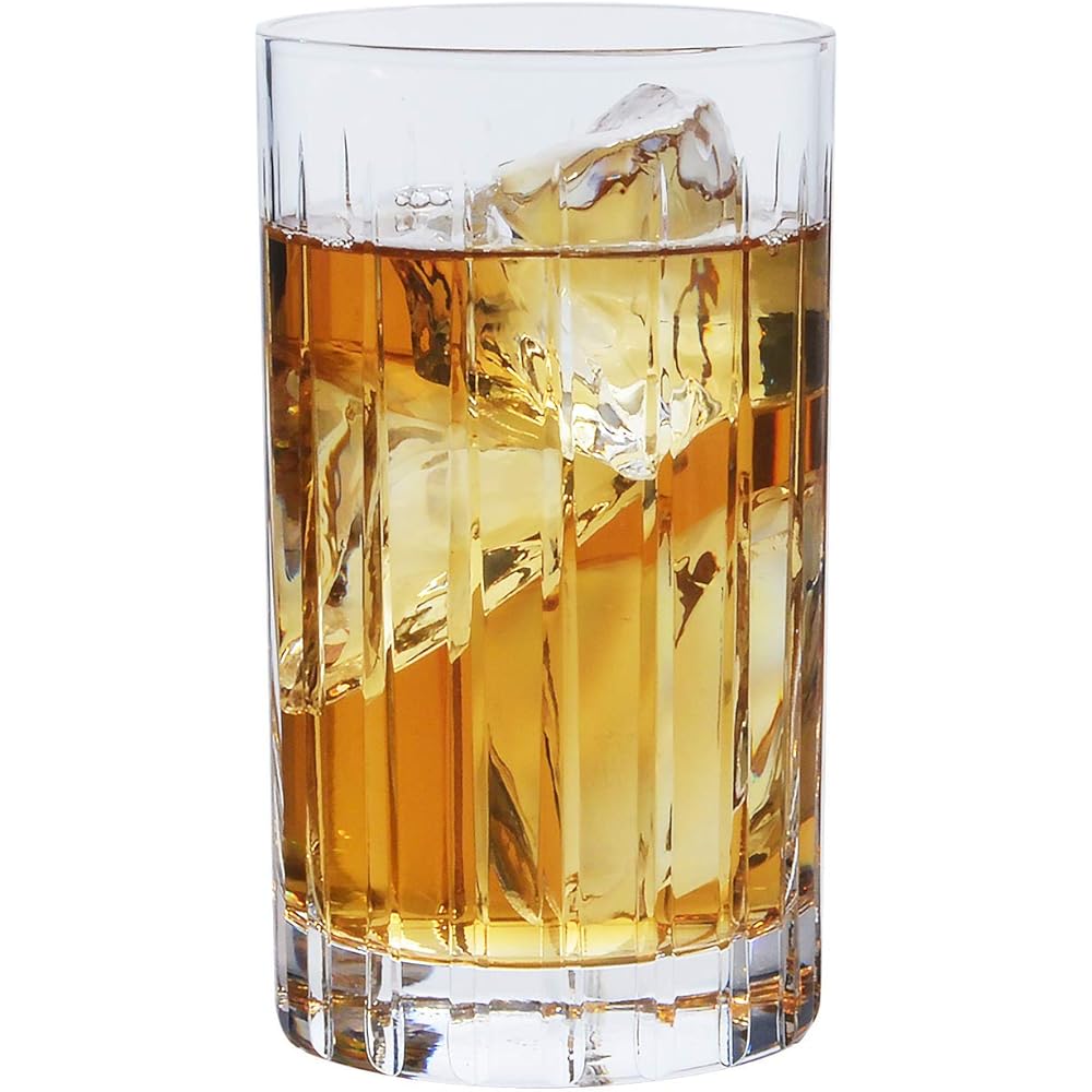 Toyo Sasaki Glass Tumbler New Lambda Dishwasher Safe Made in Japan Set of 6 315ml BT-27910CS-C559