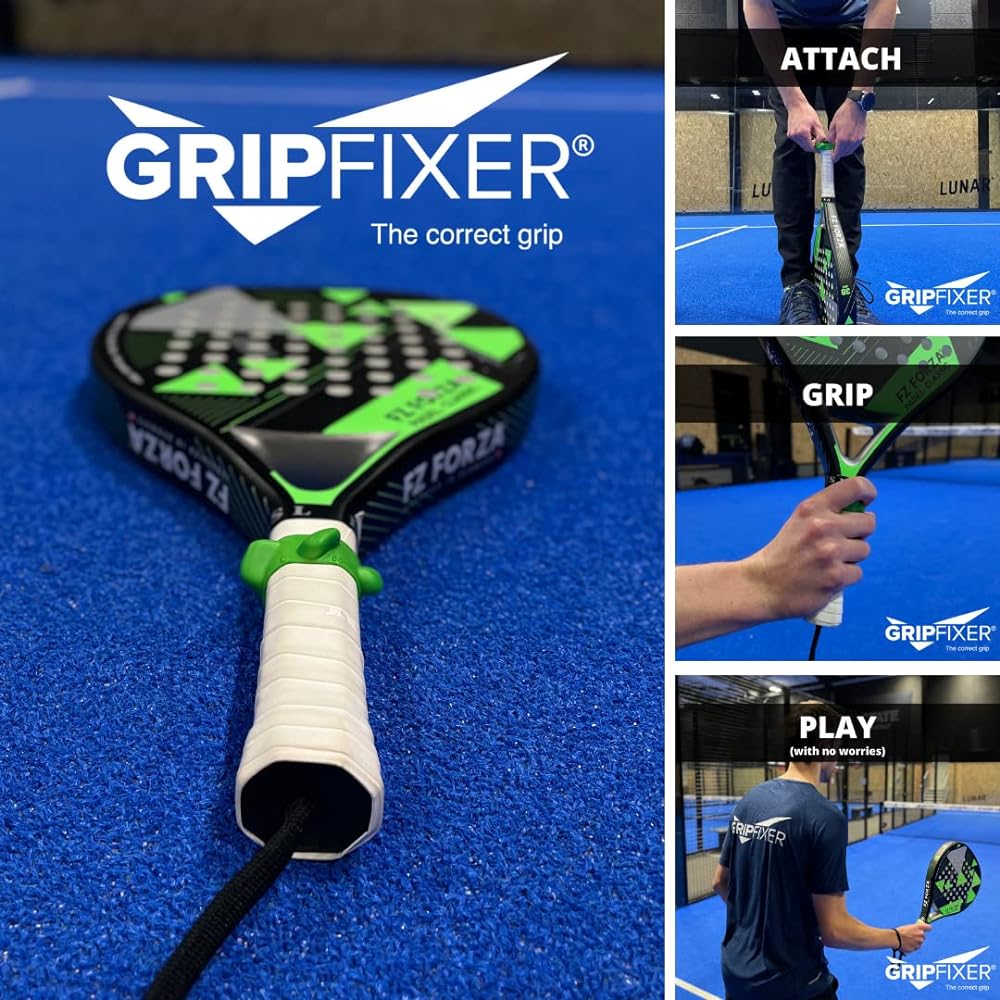 GRIPFIXER Padel Grip Trainer - Padel Training Equipment - Grip Aid