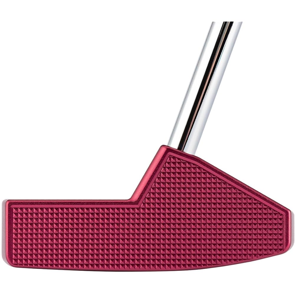 Casco Red Red9/9 Whiteback DELTA-FACE DF-017 Round Mallet Putter Putter Shaft: KBS CT TOUR PUTTER