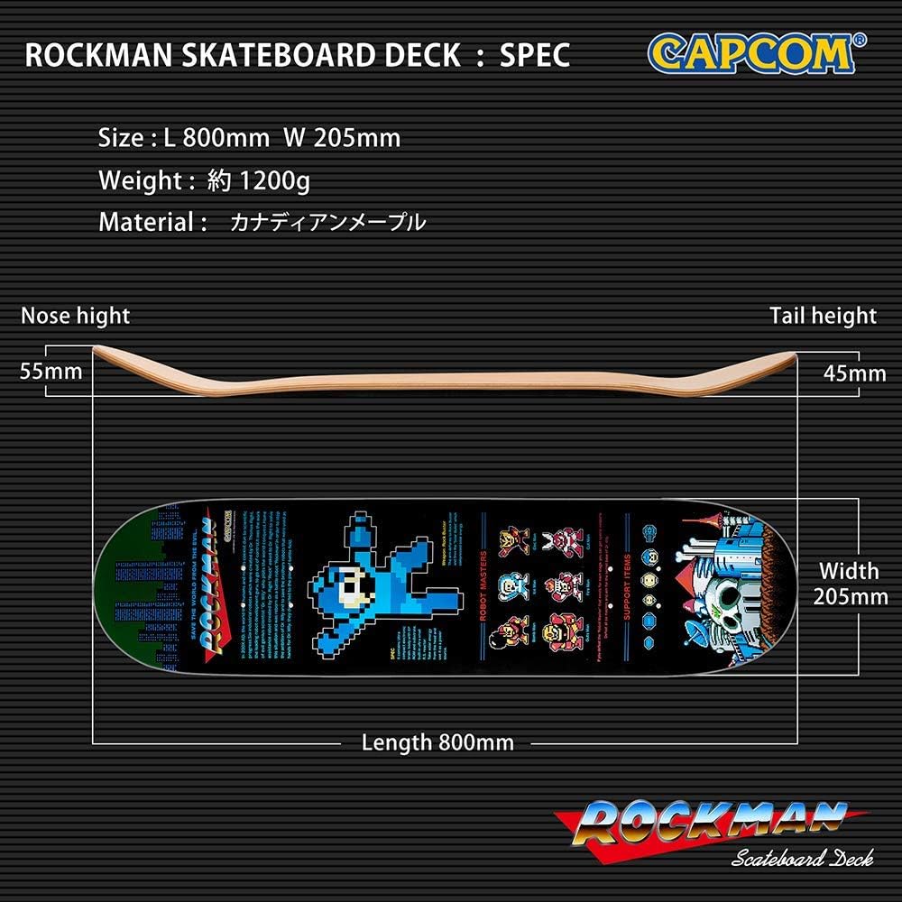 Bless Toys Skateboard Deck Skateboard Rockman Final Fight Makaimura Goods