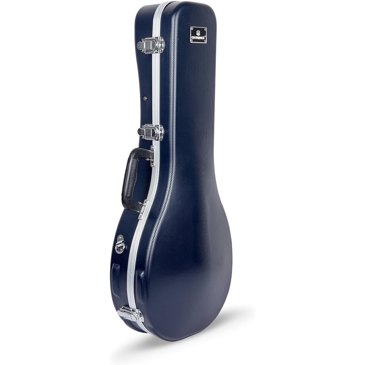 Crossrock ABS Molded Style Mandolin Hard Shell Case Blue (CRA861MABL)