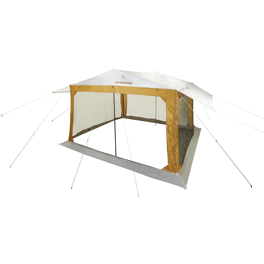 Captain Stag BBQ Tent Tarp with Canopy Sunshade Regina Mesh M-3166