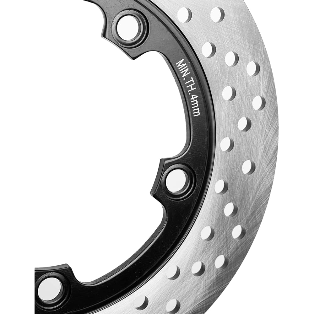 (Tarazon) TARAZON Round Rear Brake Rotor Disc for Yamaha YZF R1 04-20 YZF R6 2003-2020 R6S 03-09