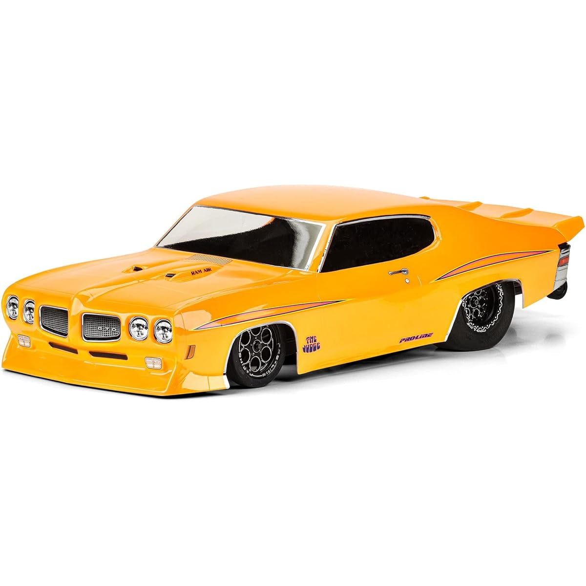 Pro-line Racing 1/10 1970 Pontiac GTO Judge Clear Body Drag Car PRO358800 Car/Truck Body Wings & Decals