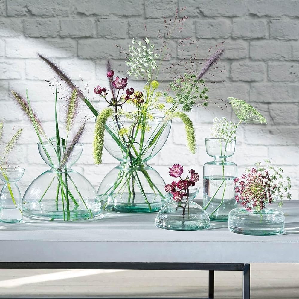 LSA Flower Base Clear W13.5xD13.5xH9.5cm LSA LCQ08, G1584-09-161