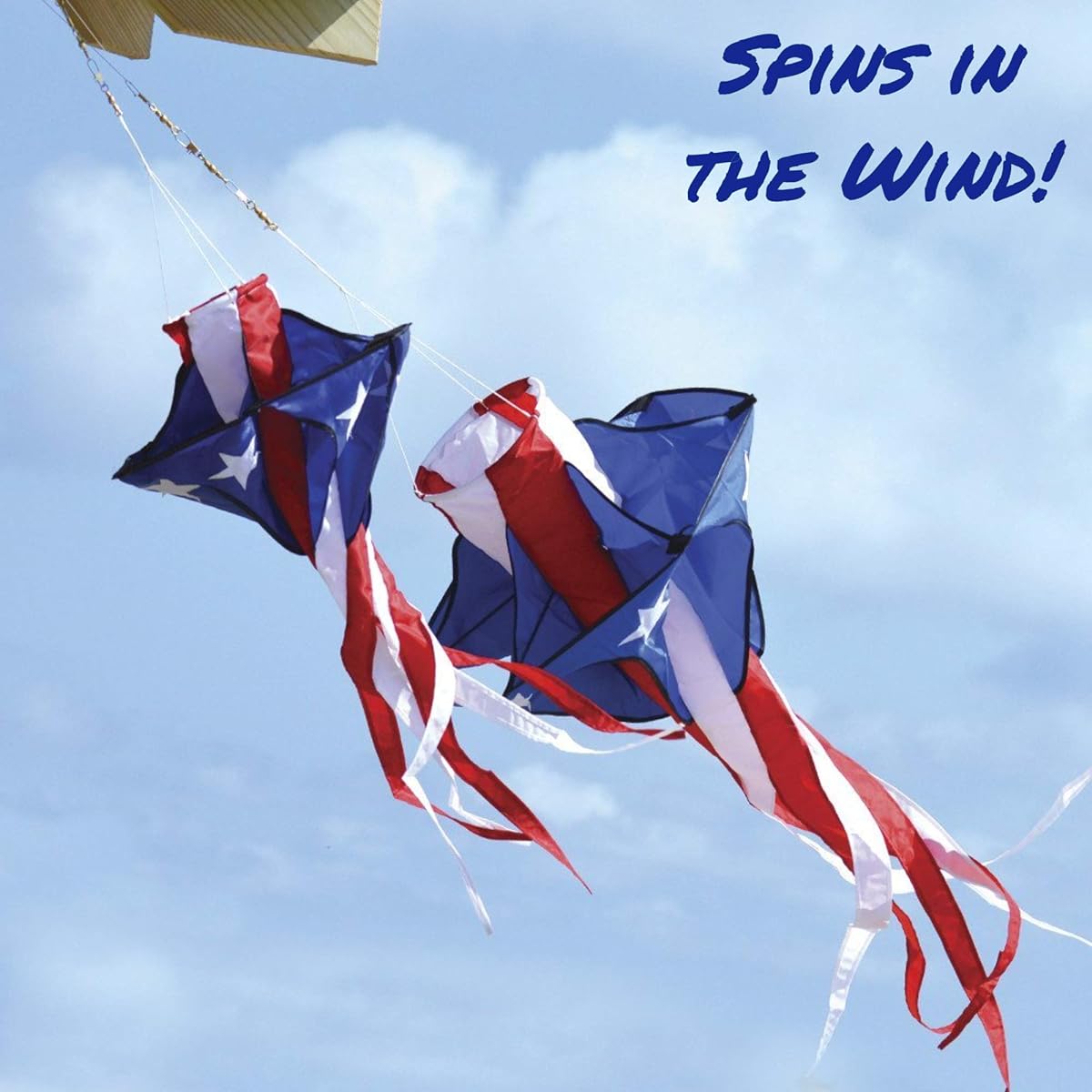 Premier Kites 99714 Patriotic Star Twister Wind Spinner, 80cm