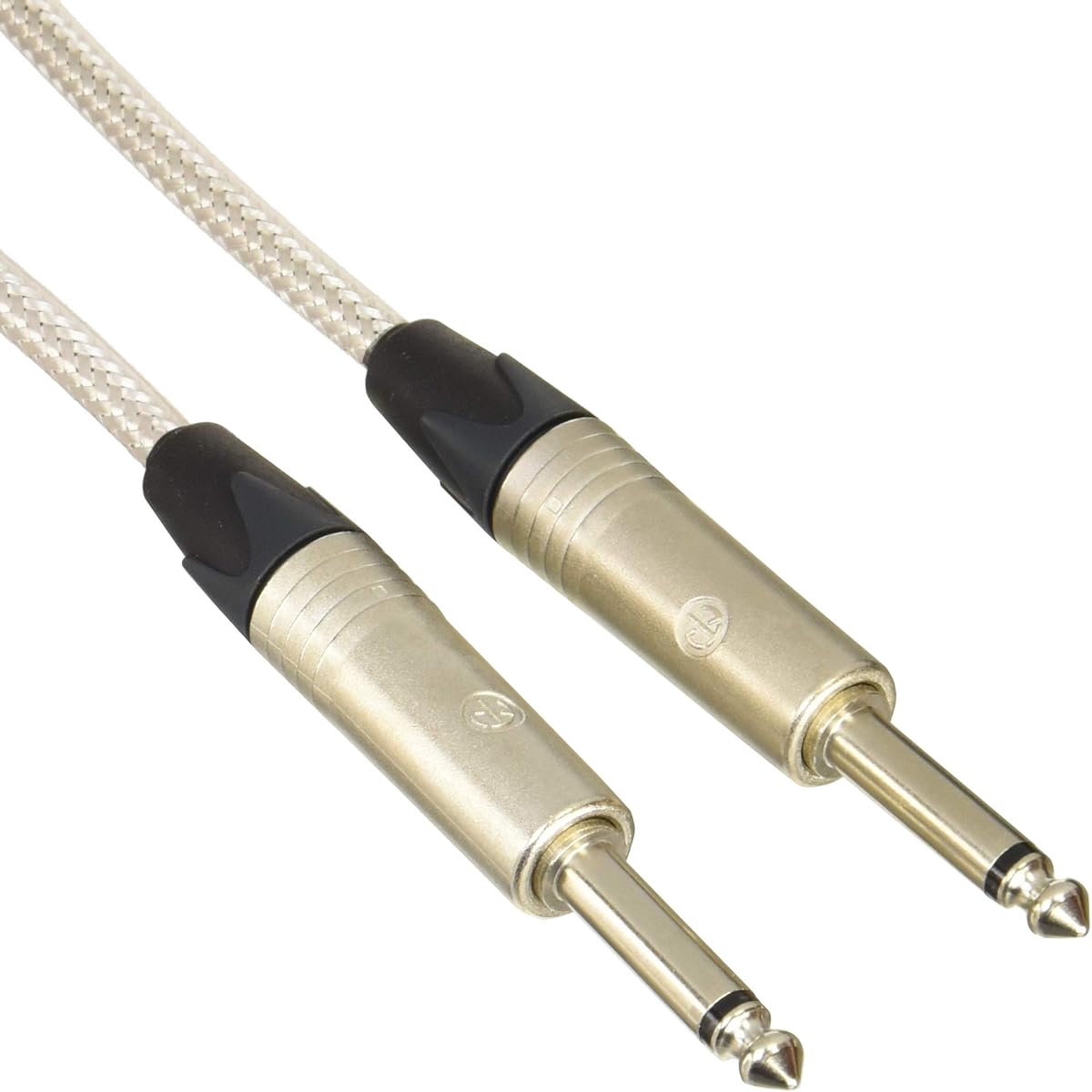 Van Damme Musical Instrument Cable Silver Series Hi-Cap 125 Straight Plug 5m [Domestic Regular Imported Product]