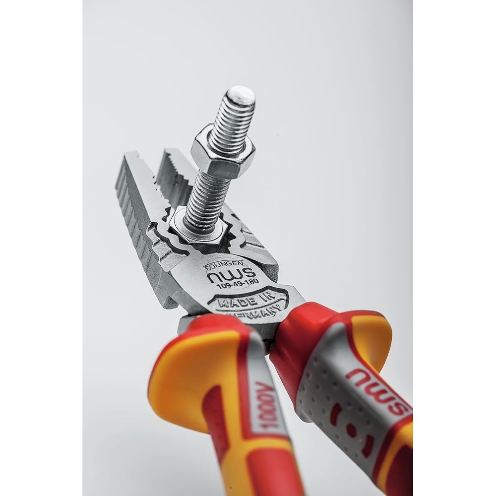 NWS combination pliers VDE electric resistance series 10949VDE165