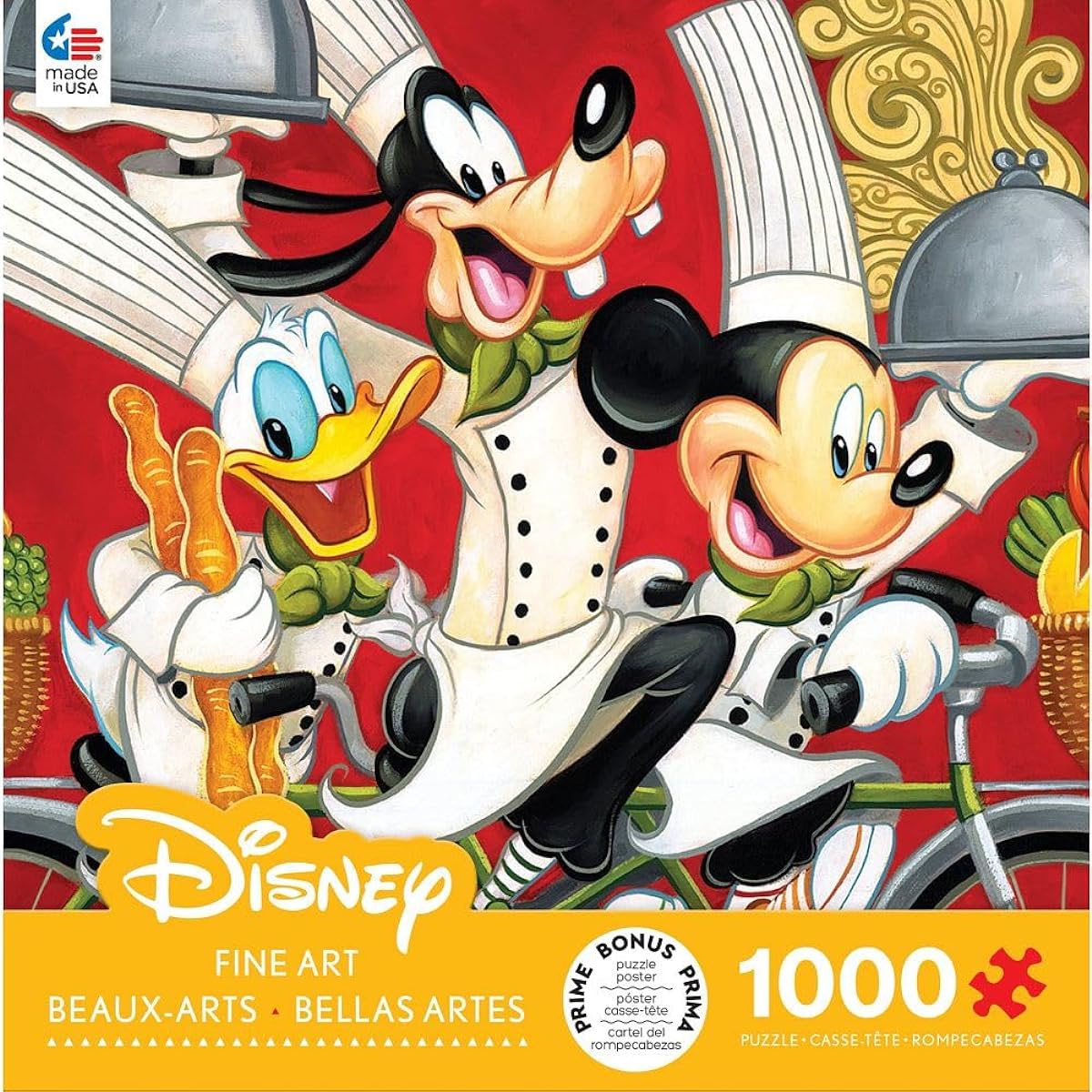 Ceaco Jigsaw Puzzle Disney Fine Art Flavor 1000 Pieces