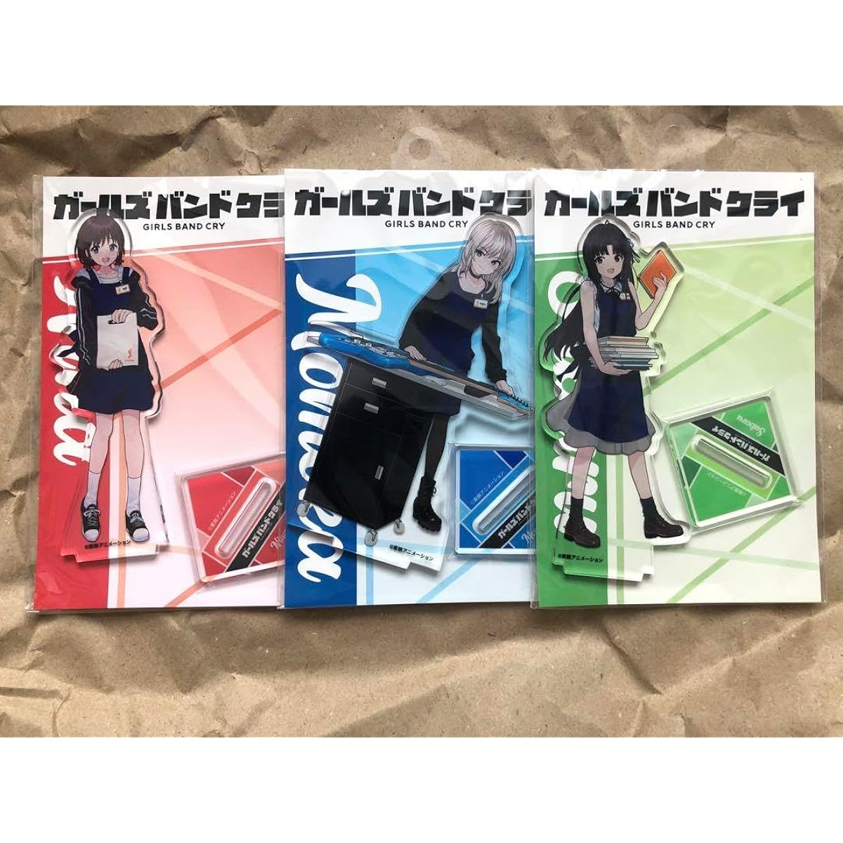 Girls Band Cry Shimamura Musical Instruments Acrylic Stand