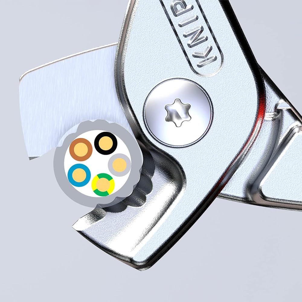 KNIPEX Cable Cutter Step Cut 9511-160SB