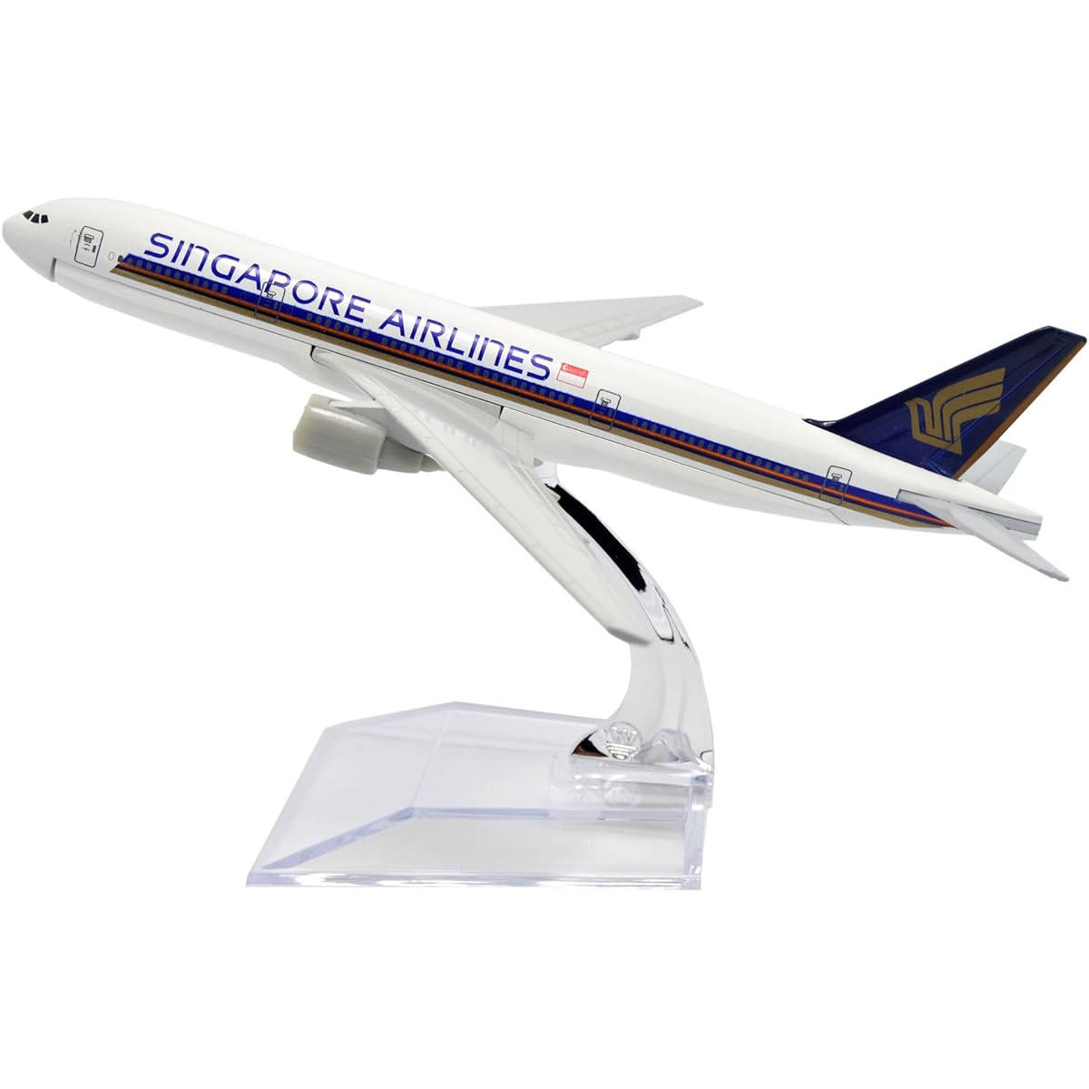 TANG DYNASTY(TM) b 777: Singapore Airlines Metal Airplane Model Airplane Toy Airplane Model