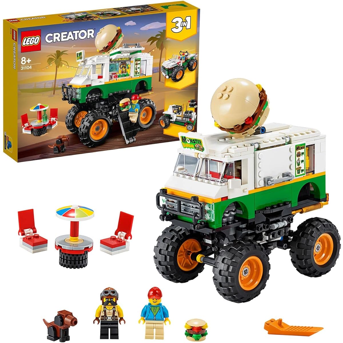 LEGO Creator Monster Burger Truck 31104