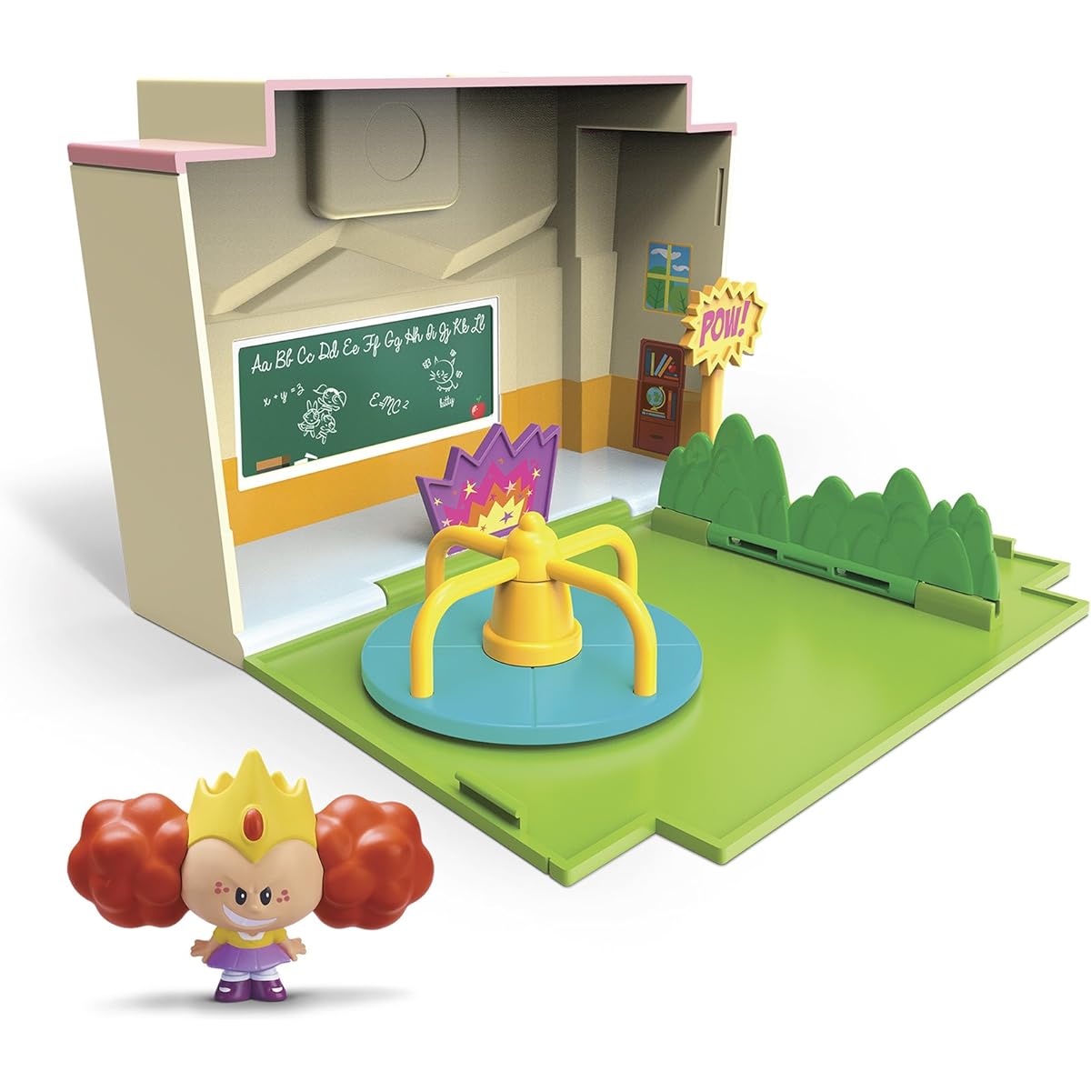 The Powerpuff Girls 2-inch Mini Figure Playset Princess Morbucks Schoolyard Scramble / THE POWERPUFF GIRLS Mini Figure Playset PRINCESS MORBUCKS SCHOOLYARD SCRAMBLE [Parallel Import] Cartoon Network 2016