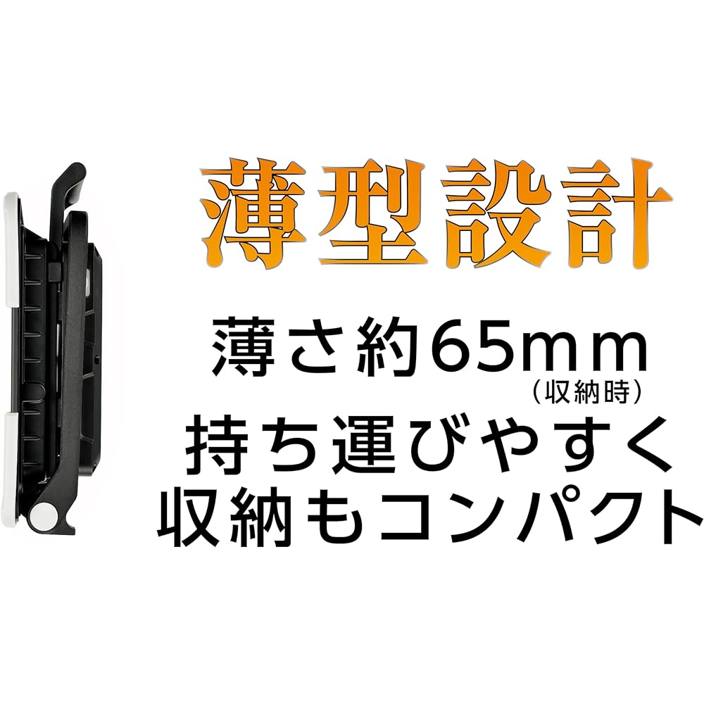 Takagi EARTH MAN Rechargeable LED Work Light 50W WLT-50LiA Thin Compact Light Intensity 3 Level Adjustment Approximately 8 Hours Continuous Light Wide Angle Waterproof Dustproof Floodlight Work Light Work Light Flood Light Nighttime Dark Place Outdoor Wo