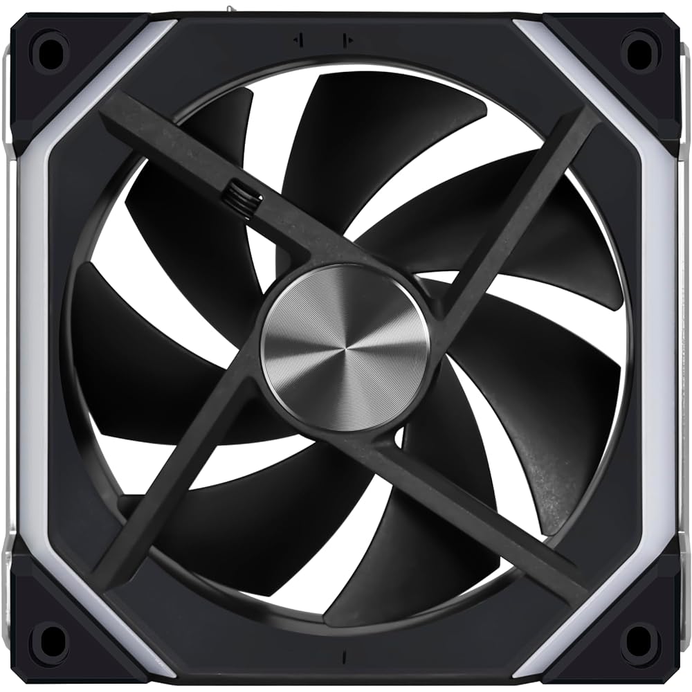 LIANLI Case Fan "UNI FAN" Series UNIFAN SL120 V2 REVERSE BLADE Black Blade Reversal Model Compatible with "L-CONNECT 3" Japanese Authorized Distributor Product