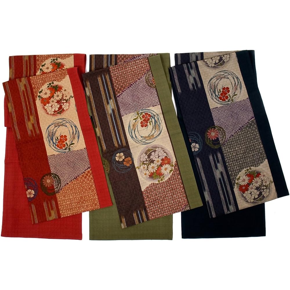 Yamashita Craft Flower Car Runner Cross Red