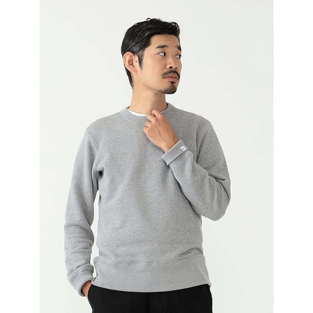 [BEAMS 100 Famous Products] (BEAMS Plus) BEAMS PLUS/Sweat LOOPWHEELER × BEAMS PLUS Custom Made Athletic Crew Neck Sweat Men's