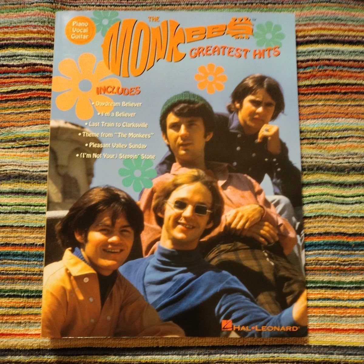 Monkees sheet music piano vocals guitar chords imported sheet music waterproof packaging easy payment
