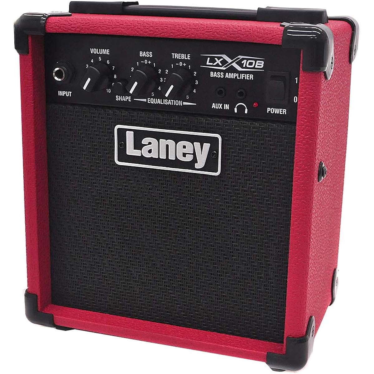 Laney Bass Amplifier LX10B Red Home Practice Bass Amplifier