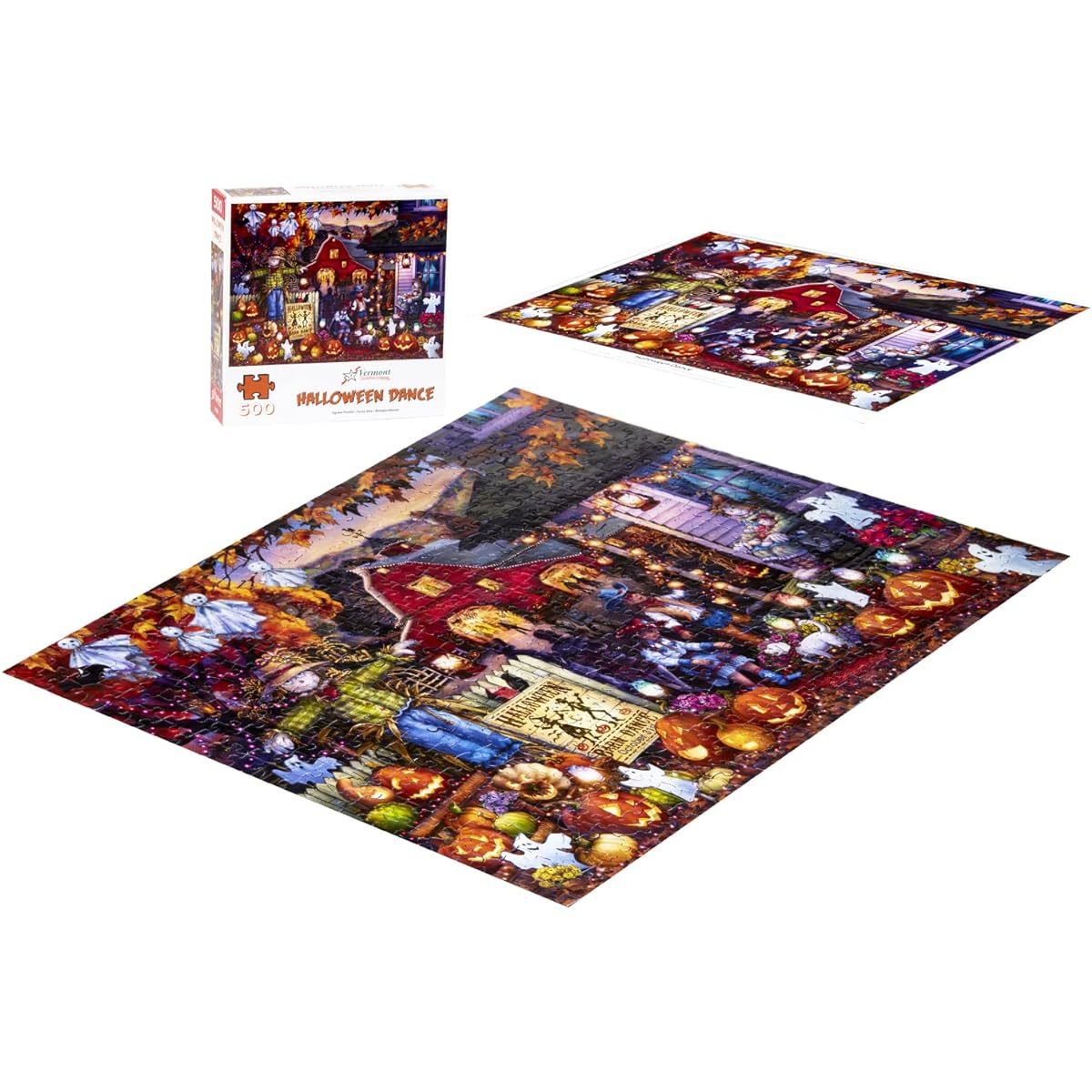 Vermont Christmas Company Halloween Dance 500 Pieces