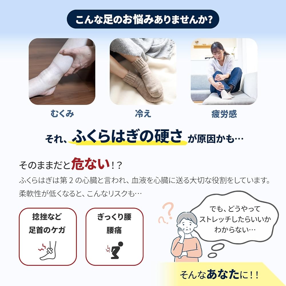 [MRG] Stretch Board, Calf, Ankle, 10 Levels, Forward Bending, Stretching, Achilles Tendon, Folding, Stepping, Health Equipment, Incline Board, Plantar Fascia, Back, Back Peach, Hip (Blue)
