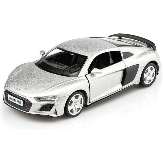 TOKAXI 1/36 Scale Audi R8 Die Cast Model Car Pull Back Car Toy Car Gift for Boys Girls