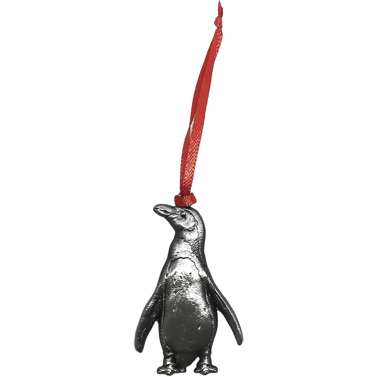 Penguin Christmas Ornament Pewter Charm Decoration Travel Souvenir Arctic Animals Arctic Animals North Pole Animal Pole Nature Theme Miniature Ornament