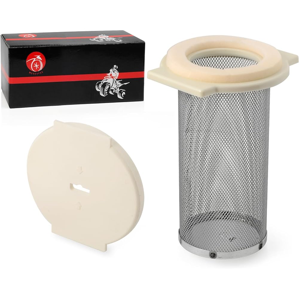 Air Filter Cage Guide & End Cap for Yamaha Big Bear 350 Moto-4 250 350 Timberwolf 250 YFB250 1987-2000 Kodiak 400 1993-1999 1YW-14458-01-00
