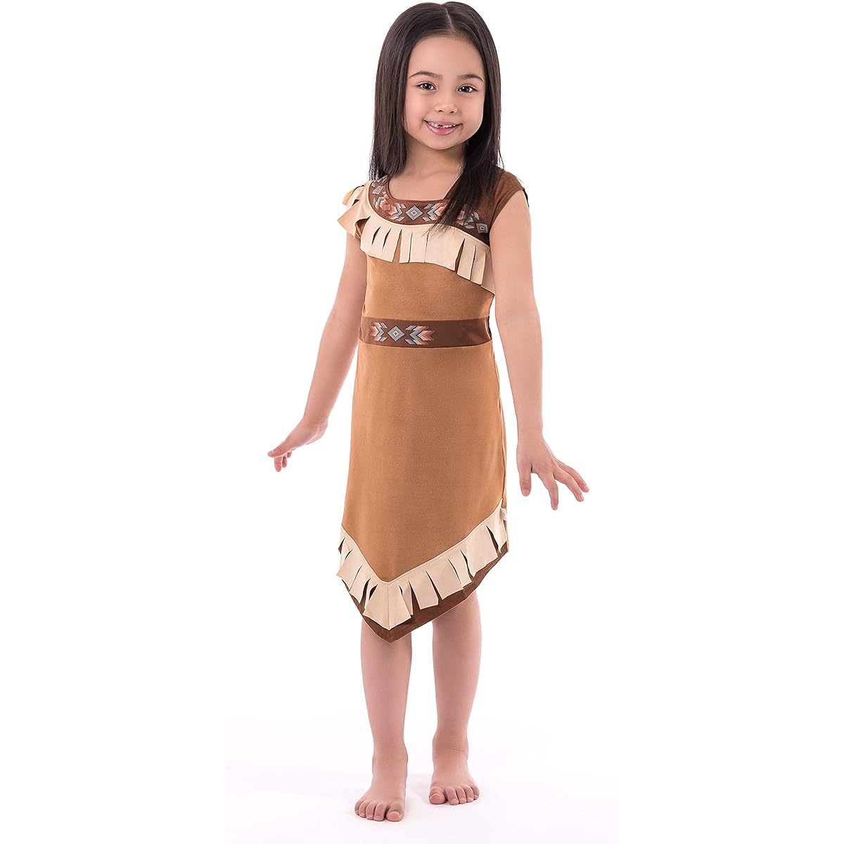 Little Adventures Native American Princess Dress Up Costume for Girls