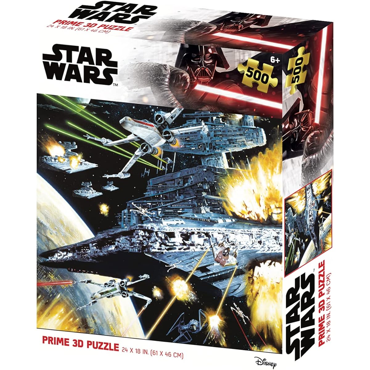 Prime 3D ST32636 Star Wars 3D Puzzle, Multicolor