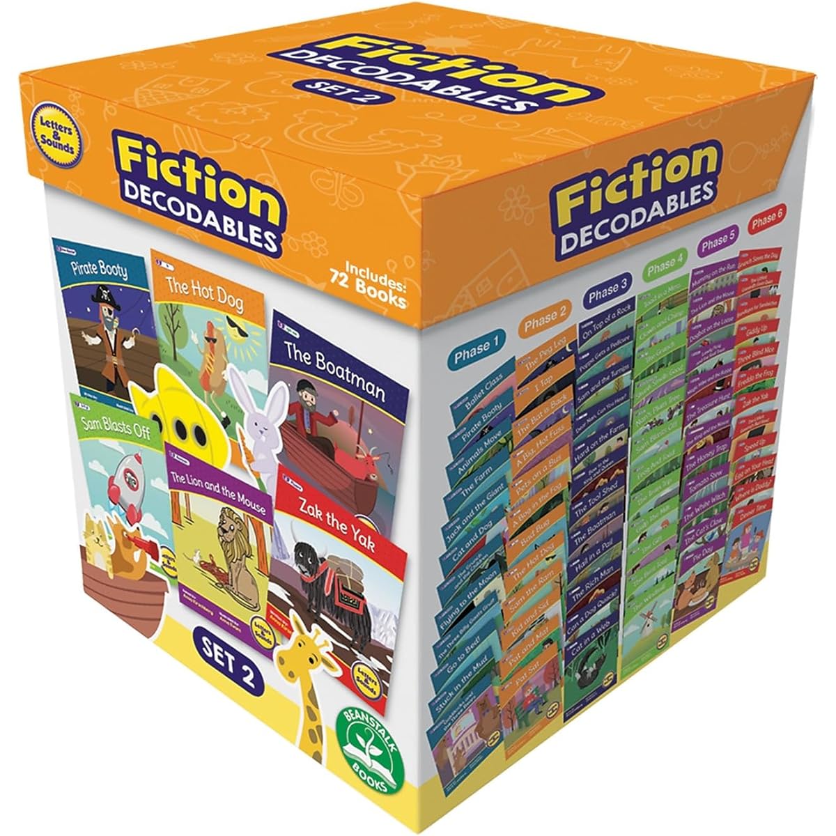 Junior Learning Letters & Sounds Set 2 Fiction Box Set