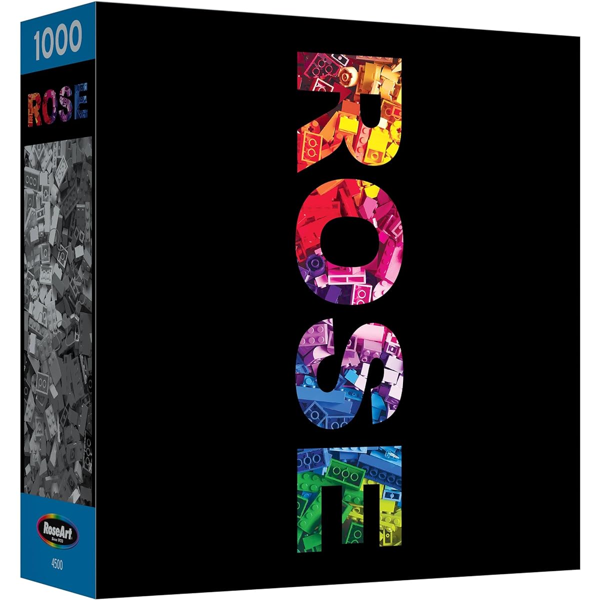 RoseArt Rose Jigsaw Puzzle 1000 Pieces Colorful Building Blocks Toy