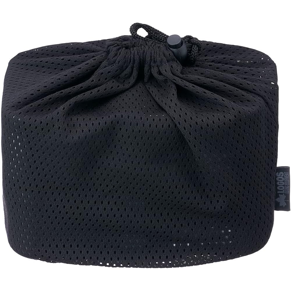LOGOS LOGOS Stack Female Kit & Metal Case Set 88230243 Black [Female Kit] (Approx.) Width 19.5 x Depth 11.5 x Height 5.5 cm