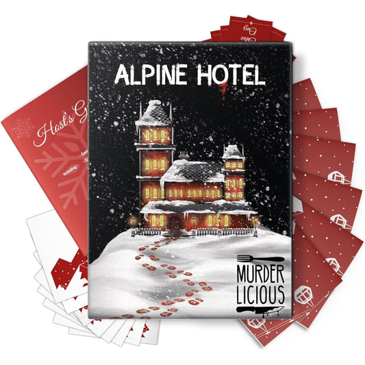 Murderlicious - Murder Mystery Dinner Party Game for 6-8 Players - Alpine Hotels