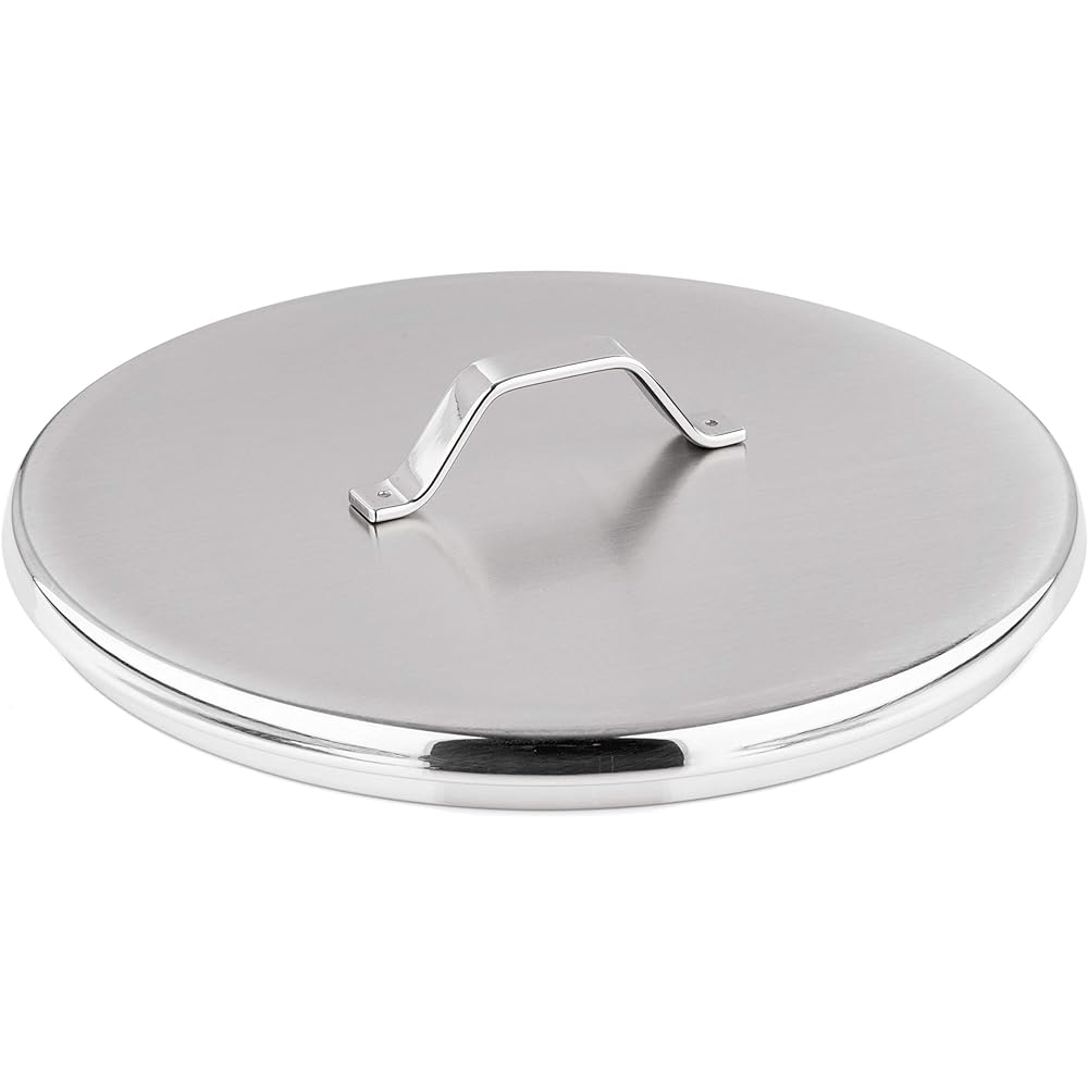 Barazzoni Low Casserole with Lid 22cm TUMMY EVOLUTION Stainless Steel