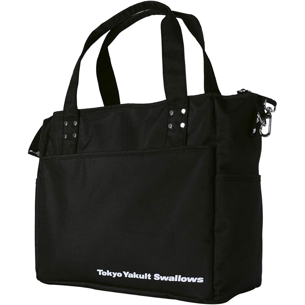 Lezax Tokyo Yakult Swallows Tote Bag Black YSBB-0539