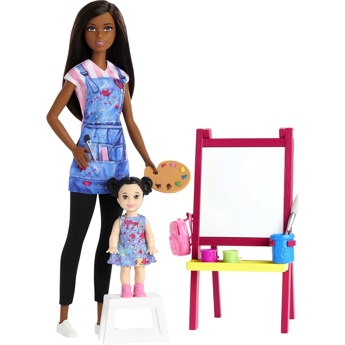 Mattel - Barbie Career: Art Teacher Playset, African American