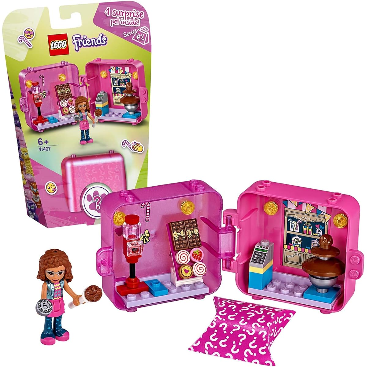 LEGO Friends Cubbies - Olivia's Sweet Shop 41407